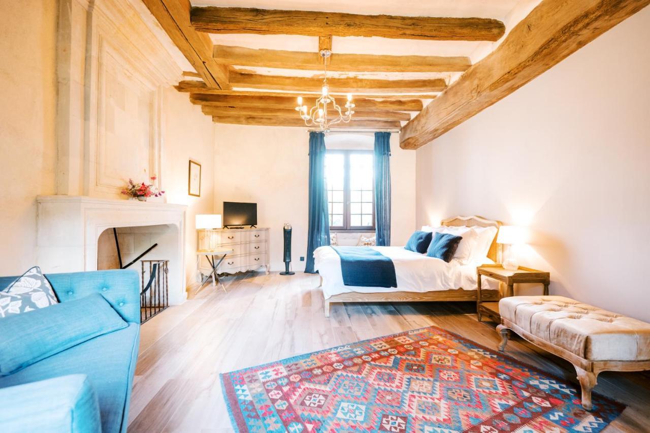 Manoir De Jouralem Bed & Breakfast Blaison Exterior photo